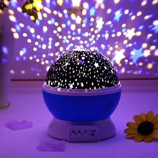360° Rotating Led Star Moon Night Light
