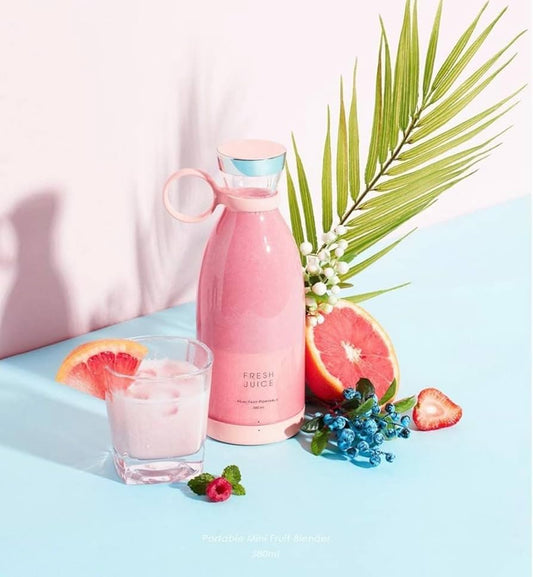 Electric Portable Mini Juicer Bottle | Wireless Personal Size Juicer Blender